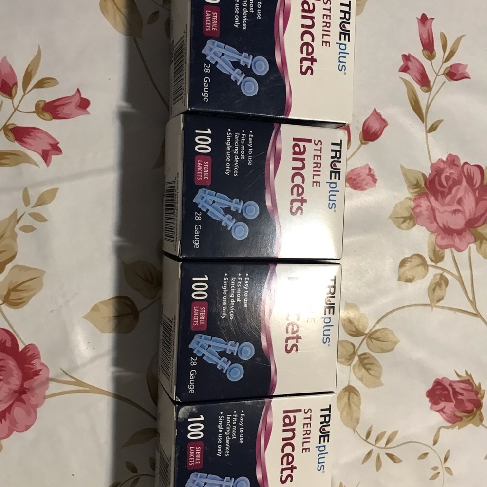 Sterile Lancets - 100 Count (Blue Packaging)